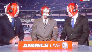 It Was Wrestling Mask Night In Anaheim